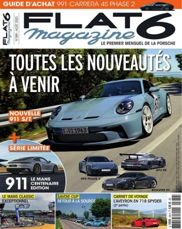 Flat 6 Magazine N°389 – Août 2023