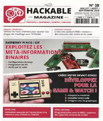 Hackable Magazine N°38 – Juillet-Septembre 2021