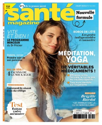 Santé Magazine N°571 – Juillet 2023