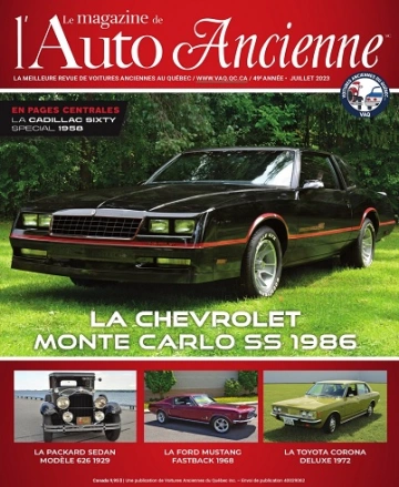 Le Magazine De L’Auto Ancienne – Juillet 2023