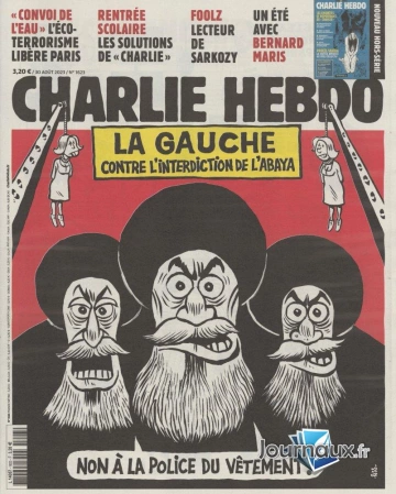 Charlie Hebdo N° 1623 du 30 août 2023