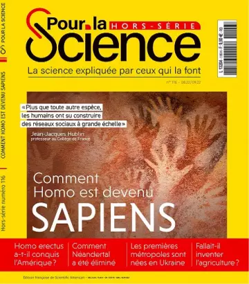 Pour La Science Hors Série N°116 – Août-Septembre 2022