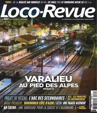 Loco-Revue N°882 – Janvier 2021
