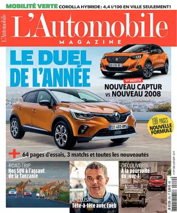 L’Automobile Magazine N°879 – Août-Septembre 2019