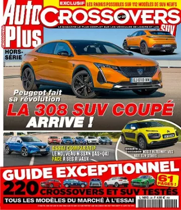 Auto Plus Hors Série Crossovers N°22 – Septembre 2021