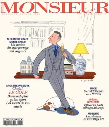 Monsieur Magazine N°156 – Septembre-Octobre 2022