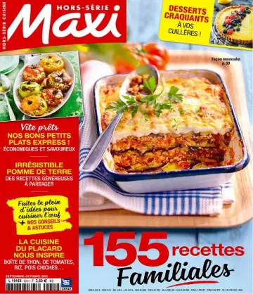 Maxi Hors Série Cuisine N°55 – Septembre-Octobre 2022