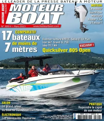 Moteur Boat N°399 – Mars 2023