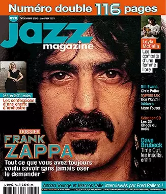 Jazz Magazine N°733 – Décembre 2020-Janvier 2021