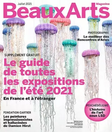 Beaux Arts Magazine N°445 – Juillet 2021