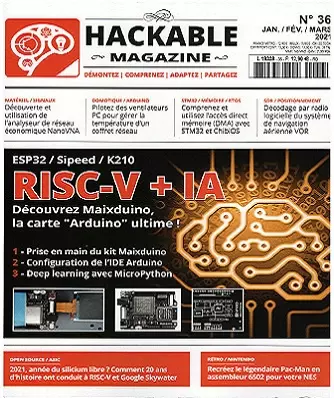 Hackable Magazine N°36 – Janvier-Mars 2021