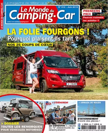 Le Monde Du Camping-Car N°312 – Juin 2019