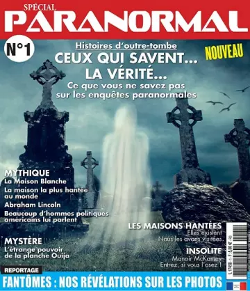 Spécial Paranormal N°1 – Août-Septembre 2022