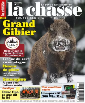 La Revue Nationale De La Chasse N°892 – Janvier 2022