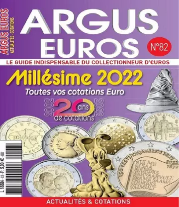 Argus Euros N°82 – Juin-Août 2022