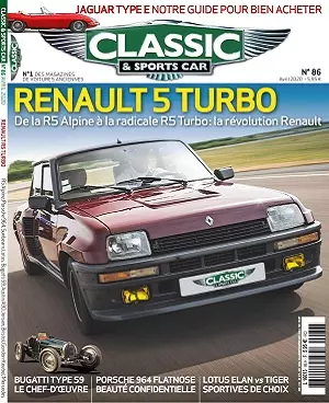 Classic et Sports Car N°86 – Avril 2020