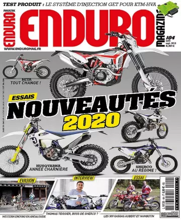 Enduro Magazine N°104 – Août-Septembre 2019