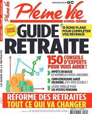 Pleine Vie Hors Série N°52 – Guide Retraite 2020
