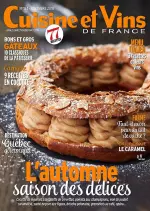 Cuisine et Vins De France N°184 – Novembre 2018