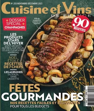 Cuisine et Vins De France N°203 – Novembre 2021