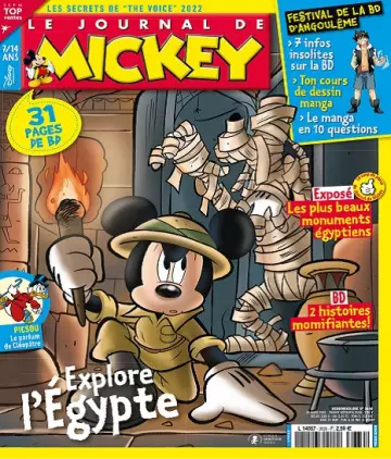 Le Journal De Mickey N°3639 Du 16 au 22 Mars 2022