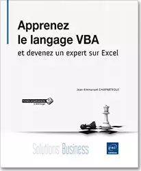 Apprenez le langage VBA pour EXCEL