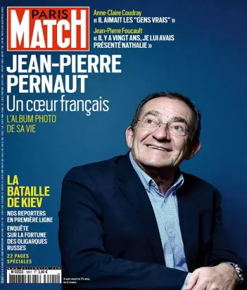 Paris Match N°3801 Du 10 au 16 Mars 2022
