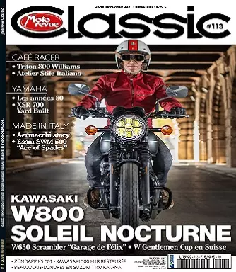 Moto Revue Classic N°113 – Janvier-Février 2021