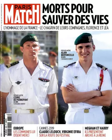 Paris Match N°3653 Du 16 au 22 Mai 2019