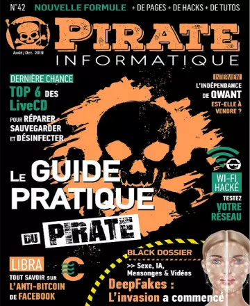 Pirate Informatique N°42 – Août-Octobre 2019