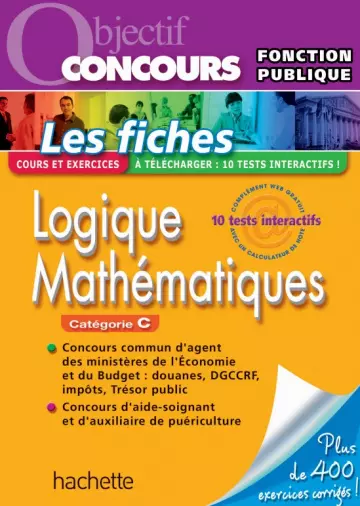 Concours Les Fiches - Logique Mathématiques Catégorie C