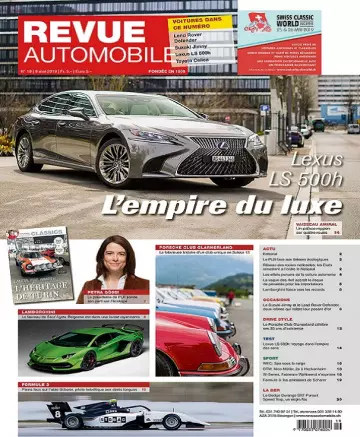 Revue Automobile N°19 – Mai 2019