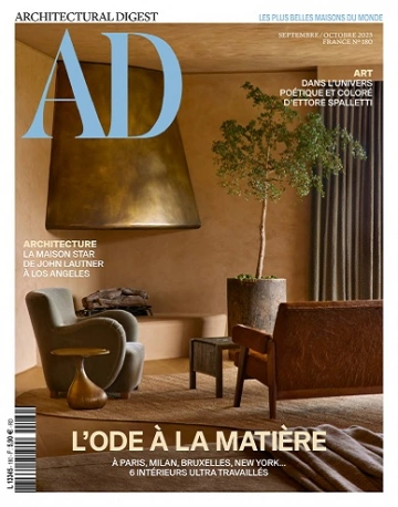 AD Architectural Digest N°180 – Septembre-Octobre 2023