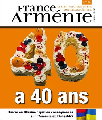 France Arménie N°495 – Avril 2022