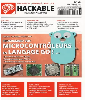 Hackable Magazine N°44 – Septembre-Octobre 2022