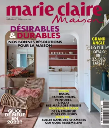 Marie Claire Maison N°531 – Février 2022