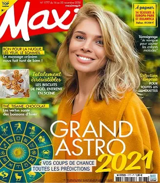 Maxi N°1777 Du 16 au 22 Novembre 2020