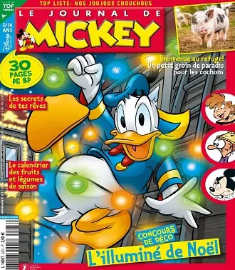 Le Journal De Mickey N°3573 Du 9 Décembre 2020