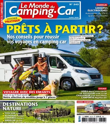 Le Monde Du Camping-Car N°343 – Juillet 2022