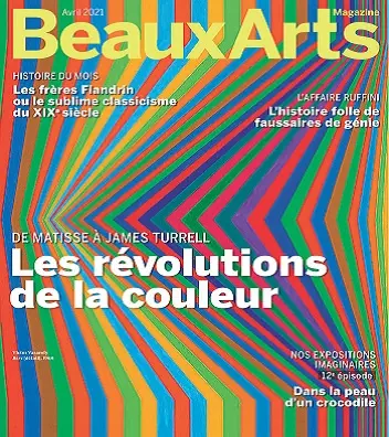 Beaux Arts Magazine N°442 – Avril 2021