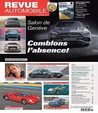 Revue Automobile N°9 Du 4 Mars 2021