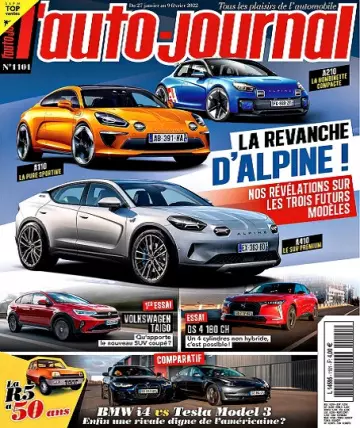 L’Auto-Journal N°1101 Du 27 Janvier 2022