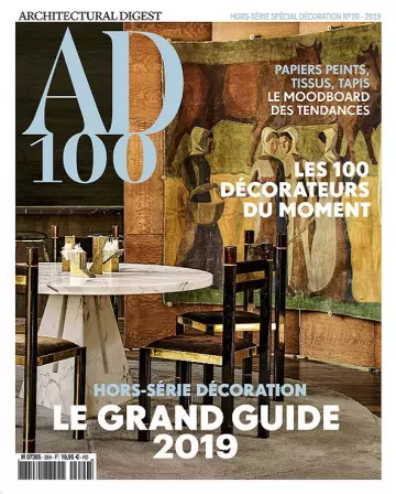 AD Architectural Digest Hors Série N°20 – Spécial Décoration 2019