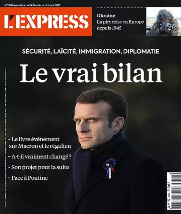 L’Express N°3686 Du 24 Février 2022