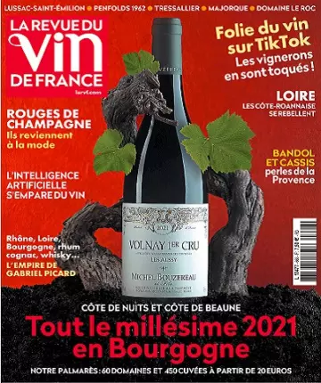 La Revue Du Vin De France N°668 – Mars 2023