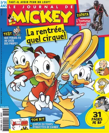 Le Journal De Mickey N°3507 Du 4 Septembre 2019
