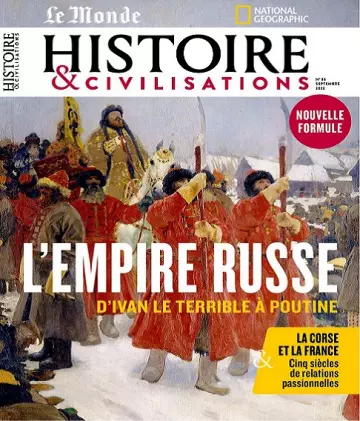 Le Monde Histoire et Civilisations N°86 – Septembre 2022