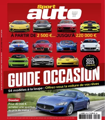 Sport Auto Hors Série N°69 – Guide Occasion 2022-2023
