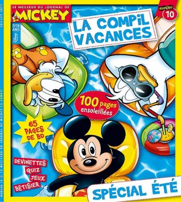 Le Meilleur Du Journal De Mickey N°10 – Juillet 2022