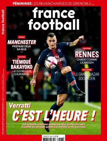 France Football N°3798 Du 5 Mars 2019